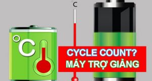 Chỉ số Cycle trong PIN máy trợ giảng