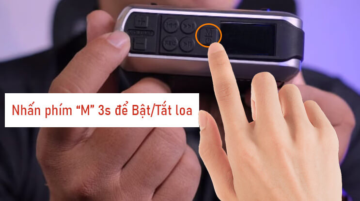 huong dan su dung loa tro giang aporo t18- cach bat tat loa
